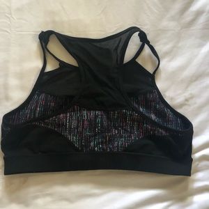 Torrid mesh and pattern sports bra